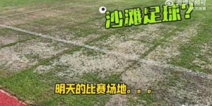 【龙八国际】北京记者晒苏州东吴主场场地照片：沙滩足球？
