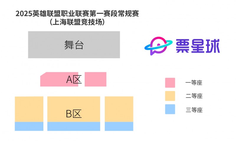 LPL剩余常规赛上海主场票价：周末一等座258元 最便宜特惠仅48元